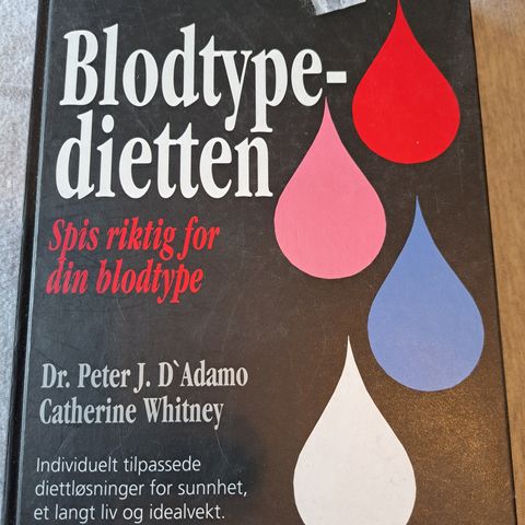 Blodtypedietten bok