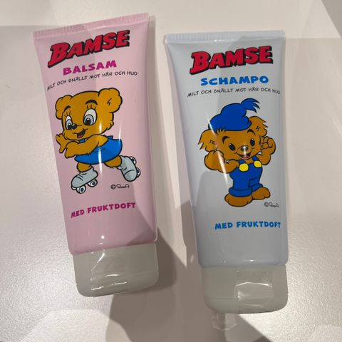 Bamse shampoo og balsam