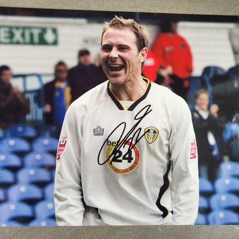 Ian Moore(Leeds United autograf)