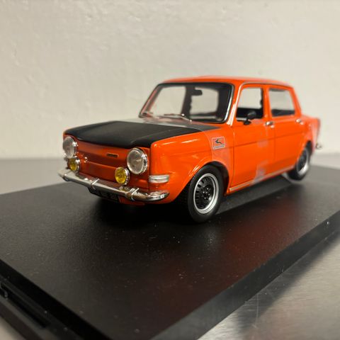 1:18 Simca 1000 rally fra Norev selges