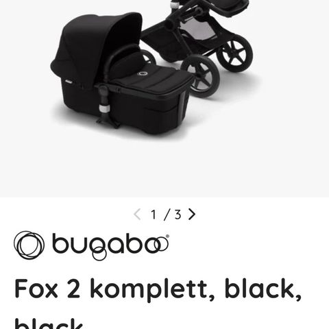 Bugaboo Fox 2