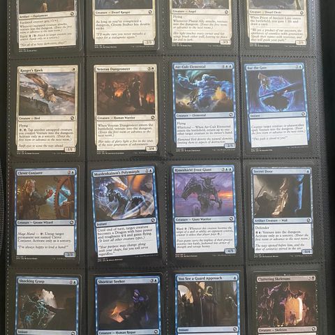 Magic the gathering D&D Forgotten Realms Commons 30 kr per stk