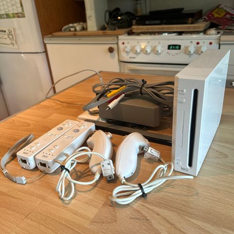 NintendoWii med 2kontrollere