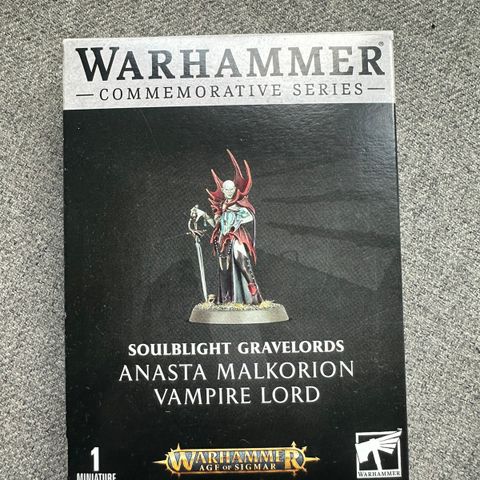 Warhammer, soulblight gravelords. Anasta Malkorion Vampire lord