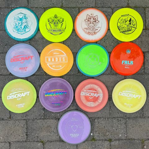 Disc golf discer til salgs fra kr: 100,-