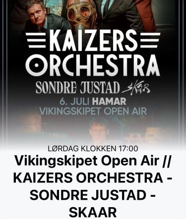 Kaizers, Sondre Justad og SKAAR