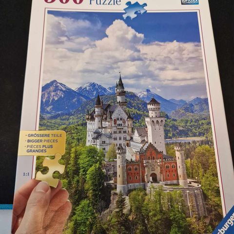 Ravensburger Puzzle 500 brikker Puslespill - Neuschwanstein Castle