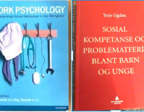 Work psychology og Sosial kompetanse  og problematferd UIO