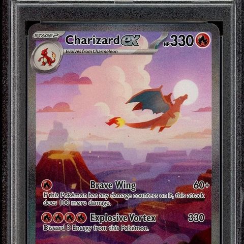 Pokemon - Charizard Ex #199 PSA 10 Engelsk