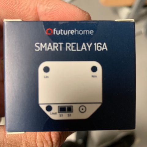 Futurehome Smart Puck Rele 16A - ny i eske