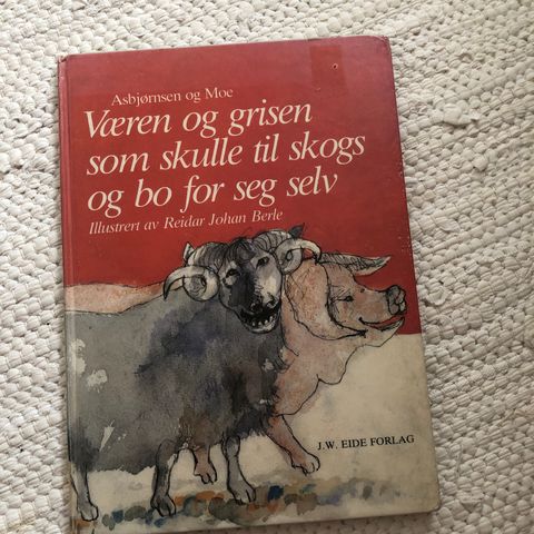 Væren og grisen som skulle til skogs for å bo for seg selv (hentes/sendes)