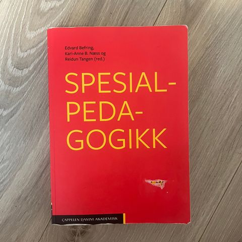 Pensumbøker til spes.ped 2 og annen faglitteratur