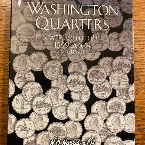Washington State Quarters Coin Folder
