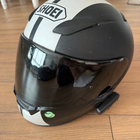 Brukt Shoei xr-1100/cardo intercom