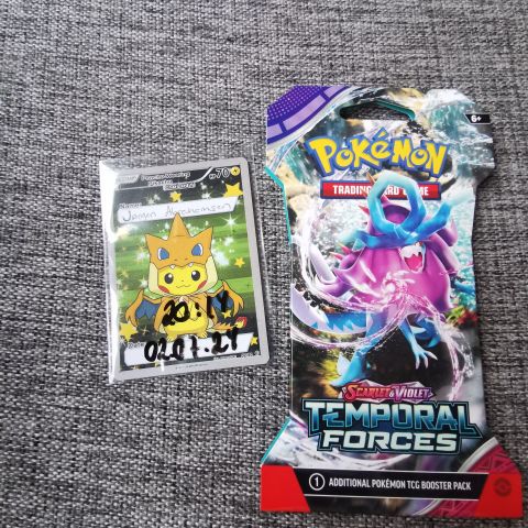 Pokemon. Temporal Forces Blister Pack.