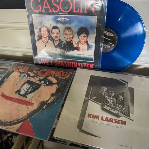 Kim Larsen og Gasolin LP-plater byttes!