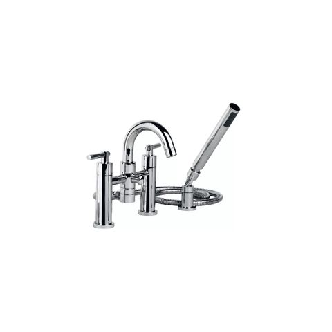 Bouvet Swan Neck Bath And Shower Mixer - blandebatteri