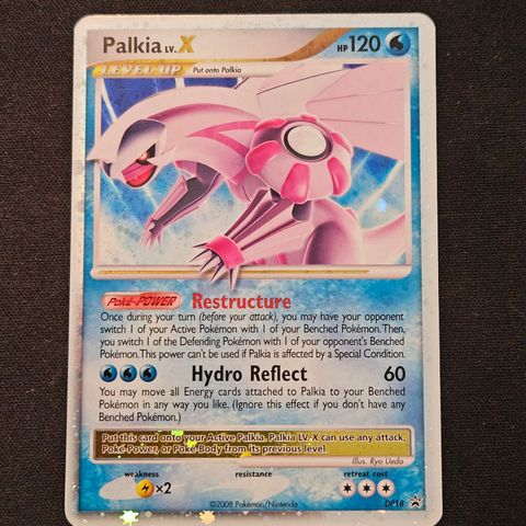 Pokemon kort - Palkia Lv.X Promo DP18