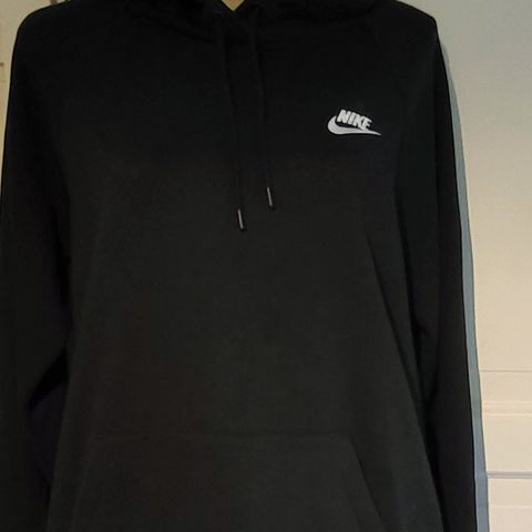 NIKE HOODIE genser, str XL, svart