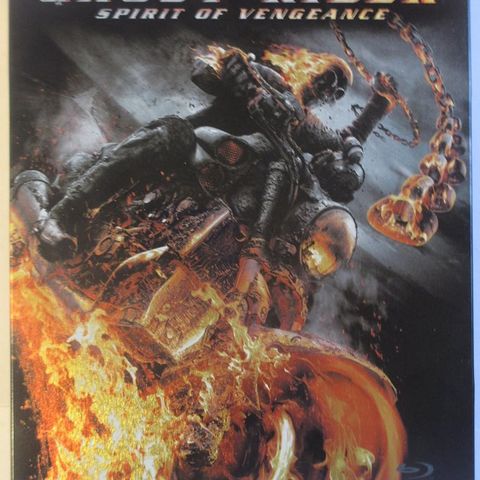 Ghost Rider: Spirit Of Vengeance Lim. Edition Steelbook Blu ray 3D
