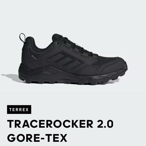 Ubrukte Adidas Goretex joggesko