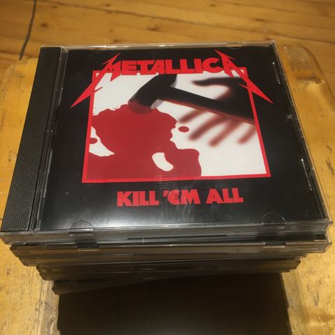 Metallica lot på cd!