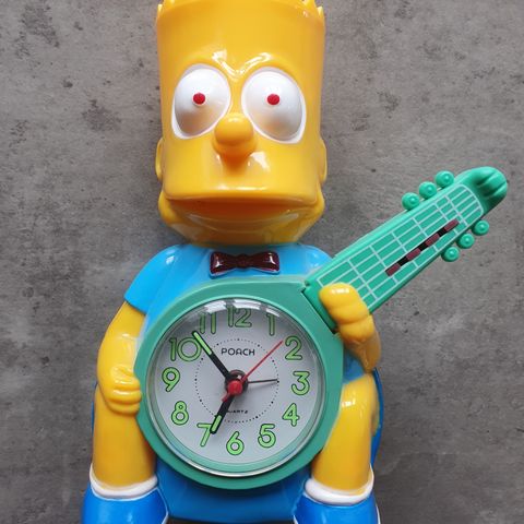 Bart Simpson klokke