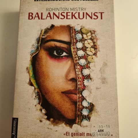 Balansekunst. Rohinton Mistry