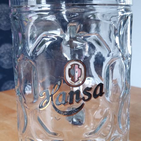 Hansa 1L ølglass