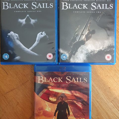 BLACK SAILS SES 1-3 UK utgave