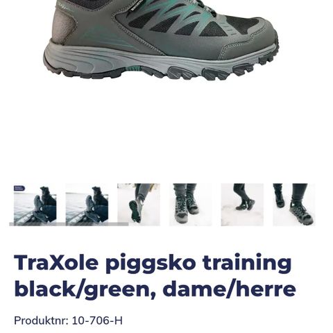 Traxole piggsko training str 41, NYE