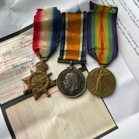 Britiske medaljer fra første verdenskrig
