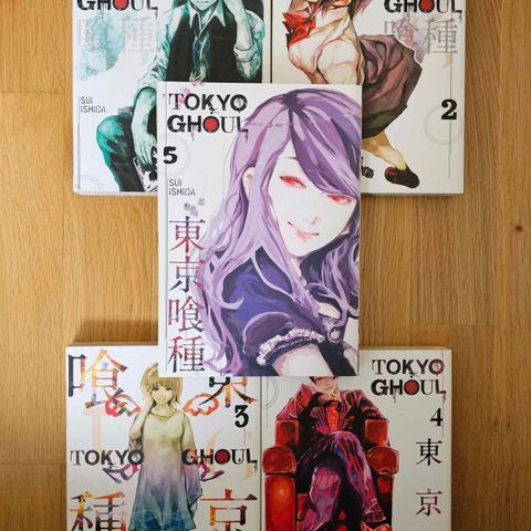 Tokyo ghoul - volum 1-5