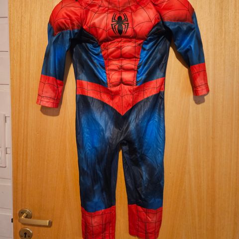 Spiderman drakt str 4/5 år