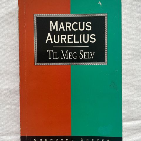 Marcus Aurelius «Til meg selv»