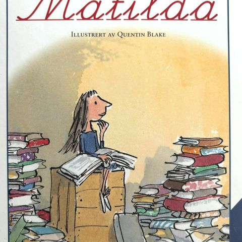 Matilda. Fra 9 år. Barnebøker Roald Dahl