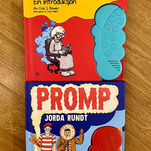 Barnebok ~ PROMP bøker med lyd