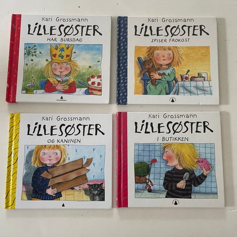«Lillesøster» bøker av Kari Grossman