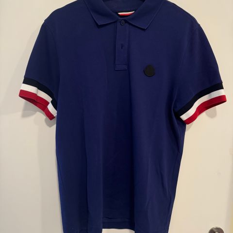 Moncler polo limited black patch
