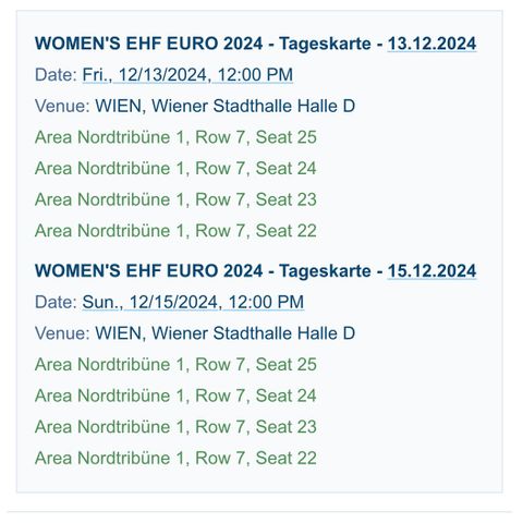 Billetter til EHF EURO semifinaler og finale 2024