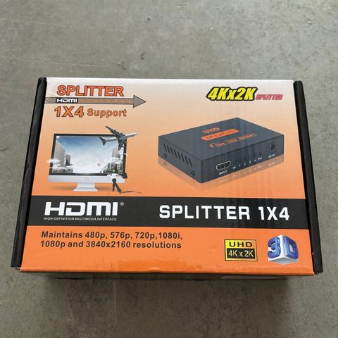 1x4 HDMI splitter 4K/2K  -  NY