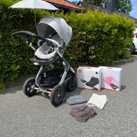 Stokke Trailz med vinter og sommer kit