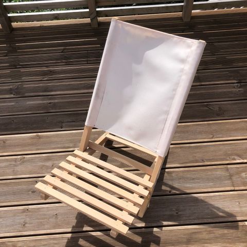 Sammenleggbar strandstol