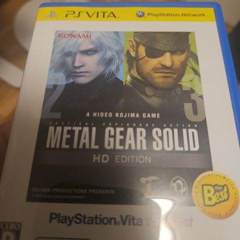Metal gear solid HD edition PS Vita