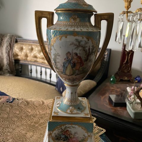 Urne Vase Tyskland 1800 tallet