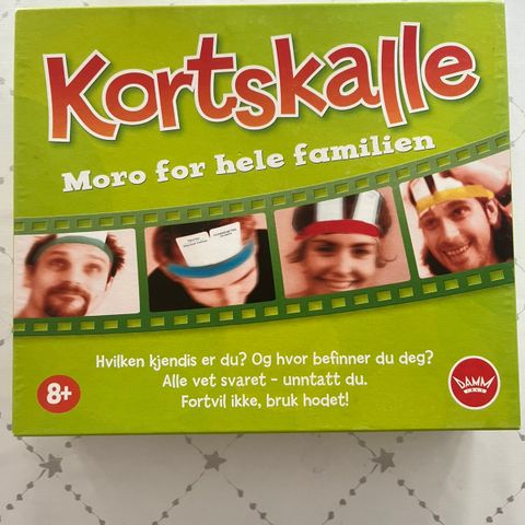 Knapt brukt Kortskalle spill