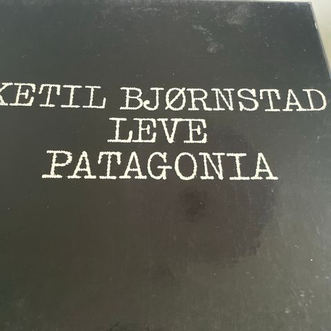 KETIL BJØRNSTAD  LEVE PATAGONIA  vinyl plater