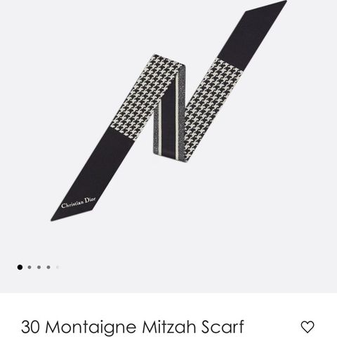 Christian Dior 30 Montaigne Mitzah Scarf