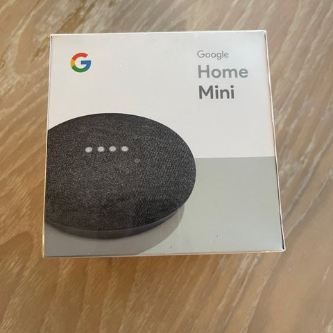 Uåpnet Google Home Mini