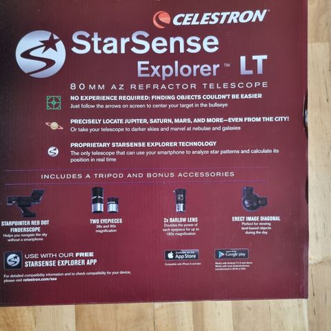 Stjerne kikkert Celestron StarSense Explore LT80AZ